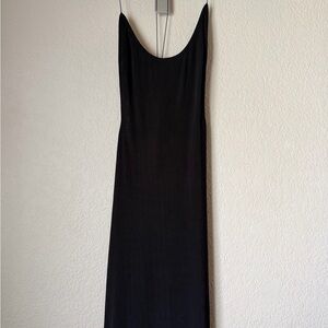 Elegant Black Sleeveless Dress